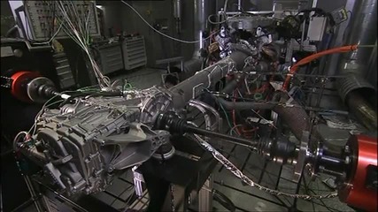 New Mercedes Sls Amg 2010 Test Rig Power train 