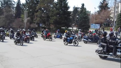 Откриване на Мотосезона В. Търново март 2012