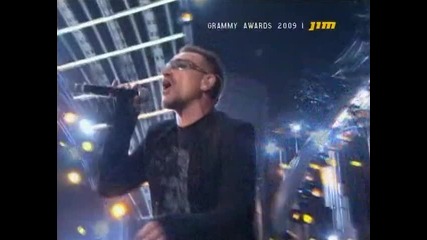U 2 - get on your boots (live at 51st grammy awards 08 - 02 - 2009) ( H Q ) 