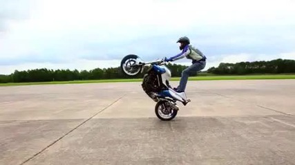 Mattie Griffin's F800r stunt bike