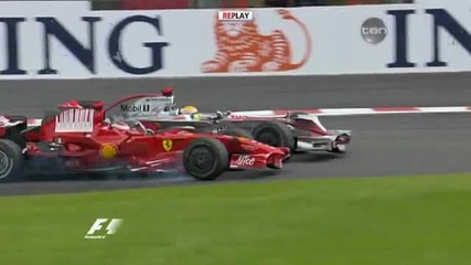 F1 Top 15 Overtakes 2008 