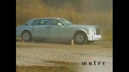 Тест На Брониран Mutec Rolls Royce Phantom 