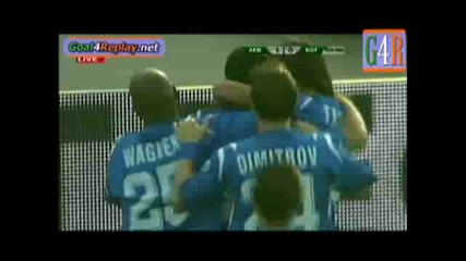 Levski Sofia - Botev Plovdiv 1 - 0 (5 - 0,  8 8 2009)
