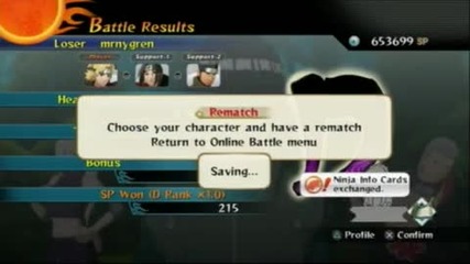 Naruto Ultimate Ninja Storm 2 Online Battles