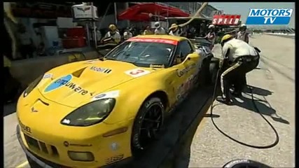 Alms 12 Heures Sebring Crash Corvette 2010 