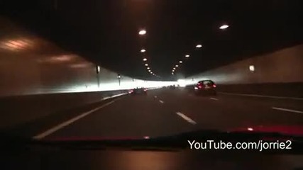 Ferrari 360 Tunnelrun + Gallardo. Gtr. Viper. 512tr. Tunnel 1 very loud sounds!! - 1080p Hd 