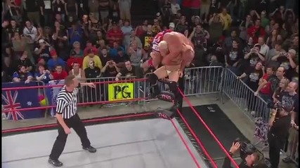 Green Bay Plunge + Swanton Bomb Combo