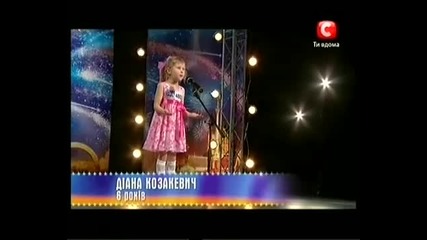Чудо-момиченце в руското шоу на талантите