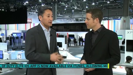 Consumer Electronics Show 2012: Sony - Kaz Hirai Interview