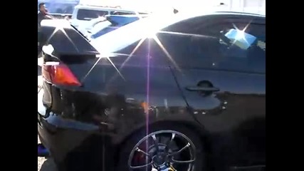 Tuned Evo X vs Tuned New Sti lots of them 
