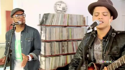 Bruno Mars - Grenade (studio Session) Live 