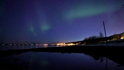 Coldplay - Midnight ( Kygo remix) Aurora Borealis Tromso Норвегия