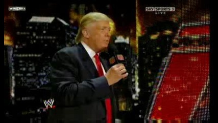 Wwe Raw 22.06.09 - собственик на Raw ... Donald Trump