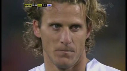 гол на Уругвай срещу Южна Африка 2:0 (forlan) 