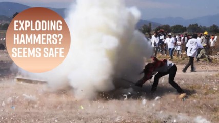 Mexico's Hammer Festival is literally explosive