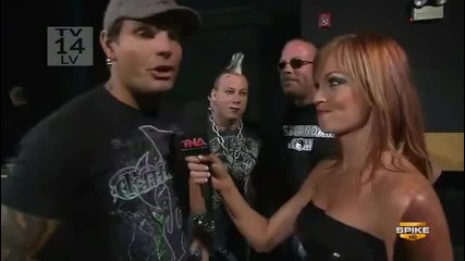 {lil slip} Tna impact Jeff Hardy Backstage March 22nd 2010.avi 