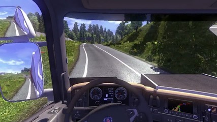 Euro truck 2 каране с мишка