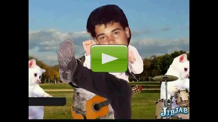 Videomix Obama and Bush Skating in 2010 Winter Olympics Funny Animated 