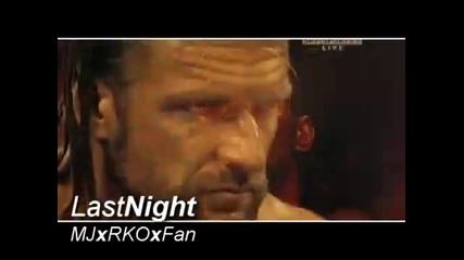 Randy Orton Stephanie Mcmahon Triple H [last Night] (hq)