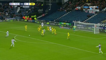 Уест Бромич Албиън - Родъръм Юнайтед 3:0 /репортаж/