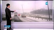 Жител на Ликълншир засне видео по време на бурята