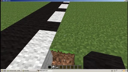 Как се прави път с тротоар в Minecraft