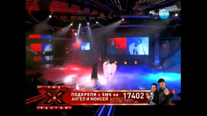 X Factor Bulgaria 01.11.2011 - Ангел и Моисей Linkin Park.