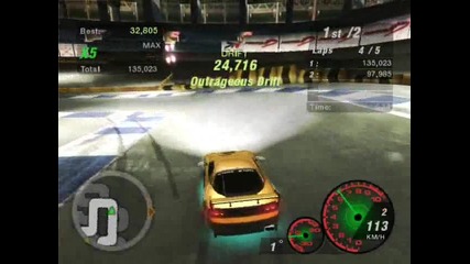 моите дрифт умения в nfsu2