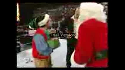 смях :d Wwe Boogeyman пребива Дядо Коледа и Елфът му 