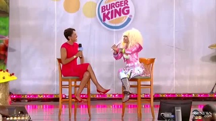 N e w! Nicki Minaj Interview - Gma [ H D ]