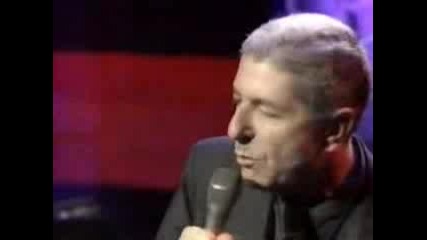 Leonard Cohen - The Future. Jools Holland.