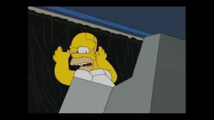 Homer Simpson tries to vote for Obama 