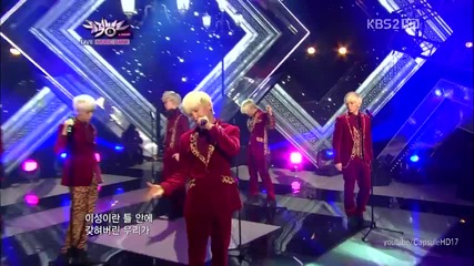 B.a.p & Ailee - Secret love @ Music Bank (09.03.2012)