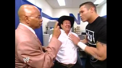 Wwe 2005.10.21 Randy Orton, Theodore Long Backstage