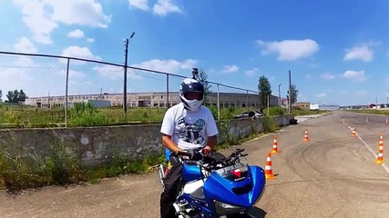 Gopro: Driftstyle stunt ride - Дрифт и Стънт