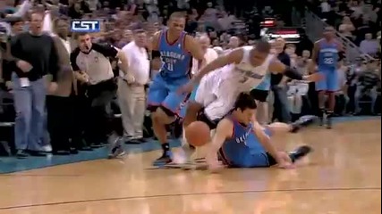 New Orleans Hornets vs Oklahoma City Thunder 91 - 89 [24.01.2011]