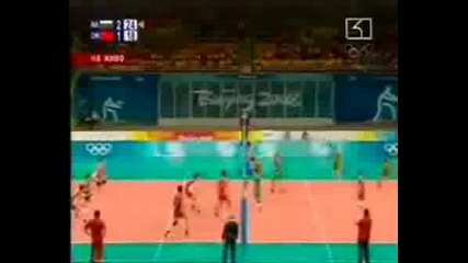 Китай - България 1 - 3 Волейбол От Пекин Българи Юнаци!