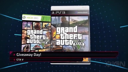 Ign Daily Fix - 4.7.2013 - Win Grand Theft Auto 5 Pre Order Copy