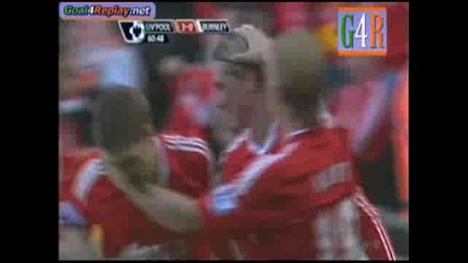 Liverpool - Burnley 3 - 0 (4 - 0,  12 9 2009)