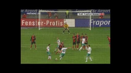 Айнтрахт - Вердер 0:5