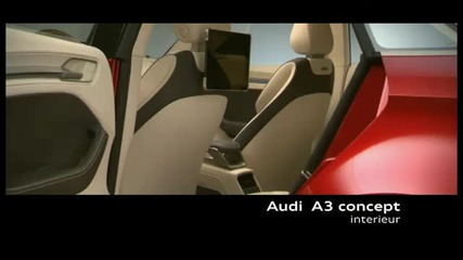 Hовото Audi A3 Concept Трейлър 