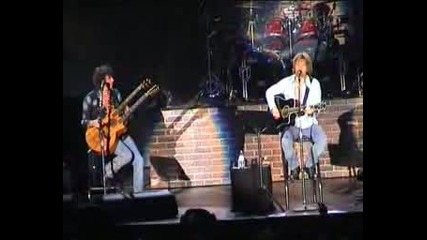 Bon Jovi - Living In Sin (live - Acoustic)