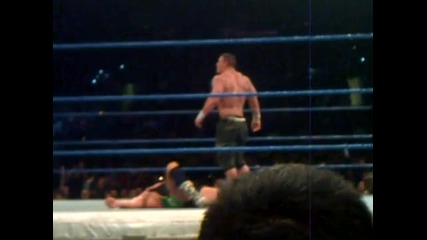 John Cena Five Knuckle Shuffle On Finlay