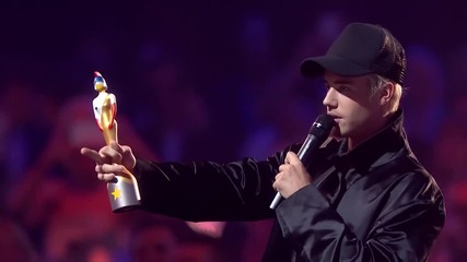 Джъстин Бийбър спечели наградата за Най-добър международен изпълнител (2016)