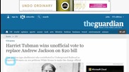 Tubman Topples Jackson for Monetary Replacement