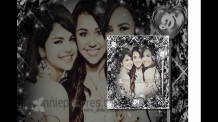 Selena,demi i Miley