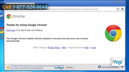 How to upgrade Google™ Chrome 8 in Windows® 7