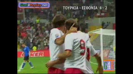 Turkey - Estonia 3 - 2 (4 - 2,  5 9 2009)