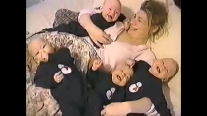 4 надрусани бебета 
