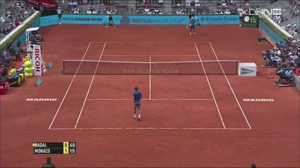 Nadal vs Monaco - Mutua Madrid Open [2014]